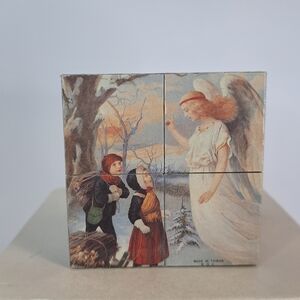 Magic Art Cube Guardian Angel Twist Puzzle Cube Made in Taiwan 1960s Vintage